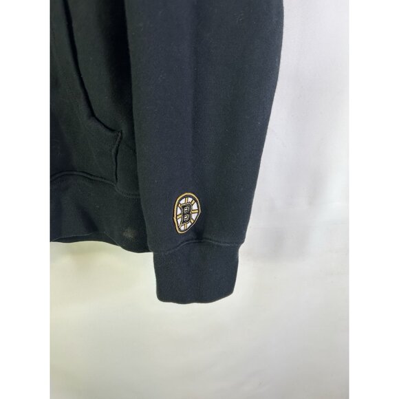 Mitchell & Ness Boston Bruins Color Block Hooded Sweatshirt Hoodie - Picture 4 of 7
